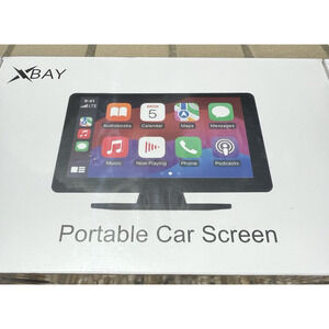 Portable Car Screen And Backup Camera by CarPlay -Android Auto 9 Inch
